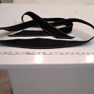 Maje Black Belt Chic Accessory.